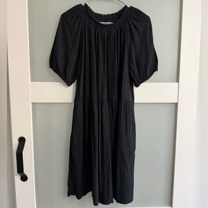 Universal Thread Black Midi Dress